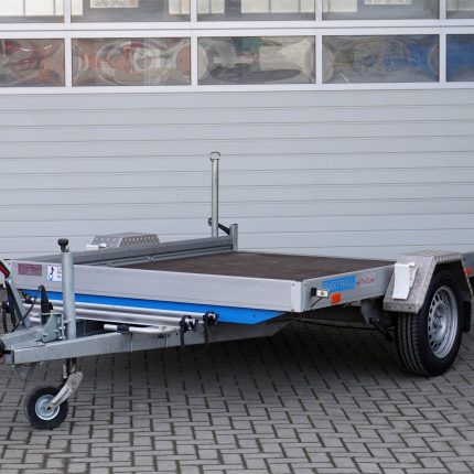 Remorque porte-véhicules Barthau QM1351 1350 kg avec rampes aluminium