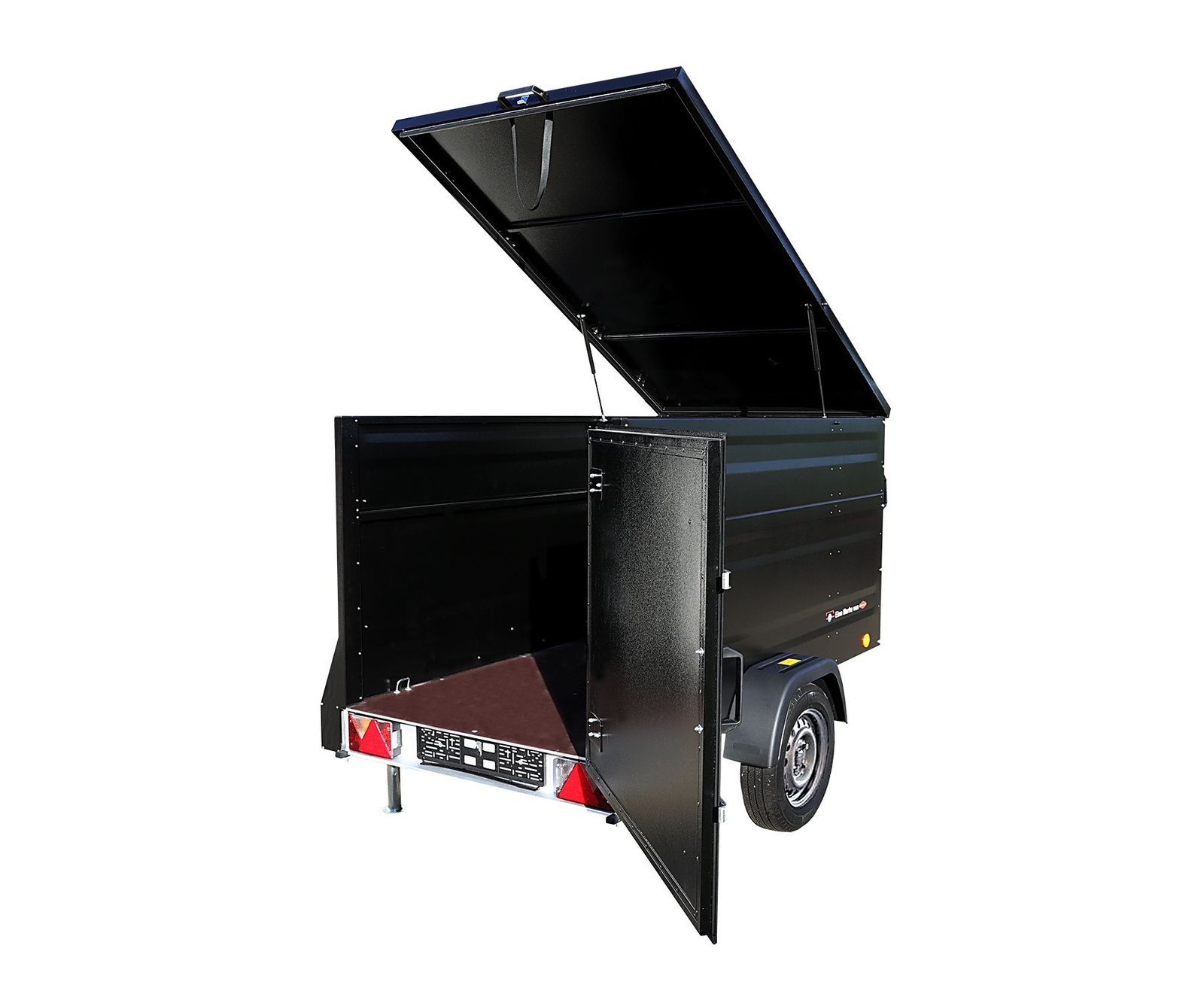 Remorque fourgon TPV KT-EU3 Plus 750 kg noire non freinée