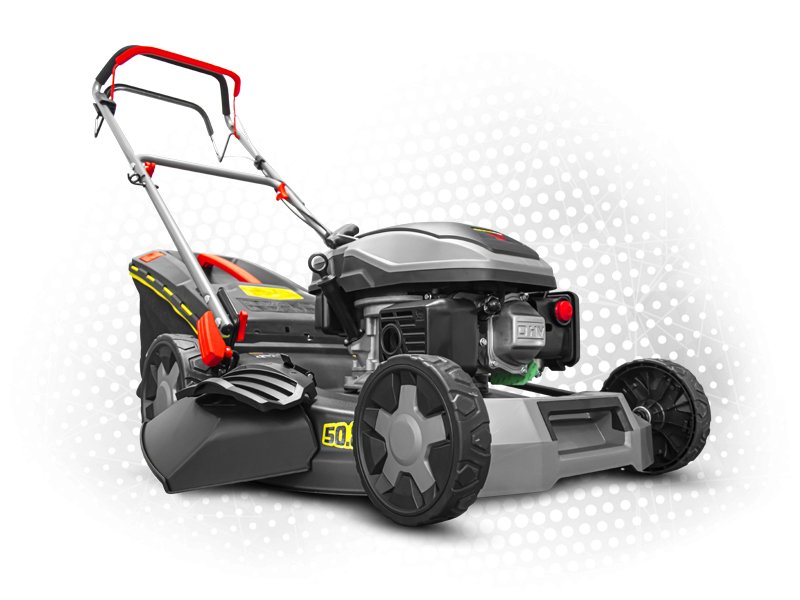 Tondeuse thermique autotractée mulching 2 lames – image 1