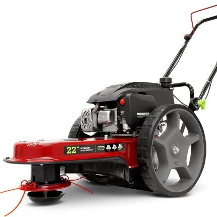 Tondeuse à fil thermique 160 cc 55.9 cm avec grandes roues