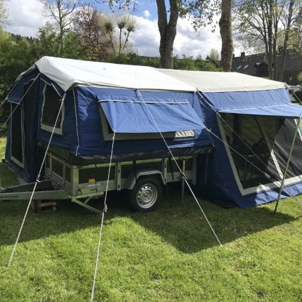 Tente pour remorque SNUGCAMP Large avec auvent