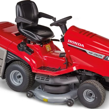 Tracteur tondeuse Honda HF 2625 HT 122 cm avec bac 350 l modèle 2024