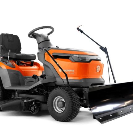 Husqvarna TS 112 tracteur tondeuse avec pack hiver et bac 210 l