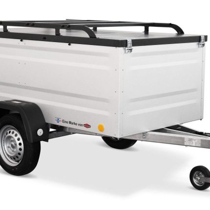 Remorque utilitaire Böckmann/TPV KT-EB2 1000 kg avec couvercle et galerie