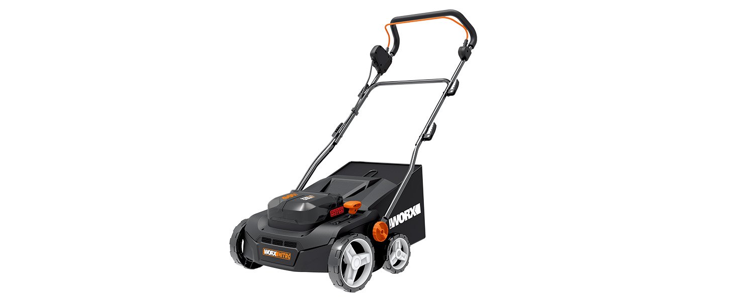 Scarificateur aérateur sans fil 40 V 36 cm bac 40 L – image 1