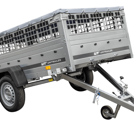 Remorque benne basculante UNITRAILER Garden Trailer 230 KIPP 230×125 cm