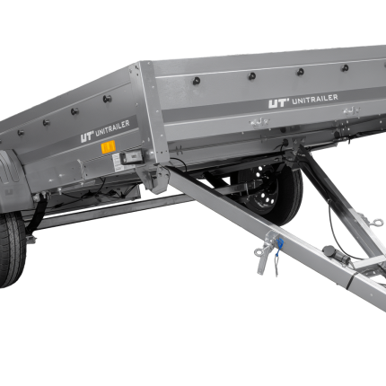 Remorque à un essieu 264x150 UNITRAILER GARDEN 265/R KIPP suspension à ressorts PTAC 750 kg – image 1