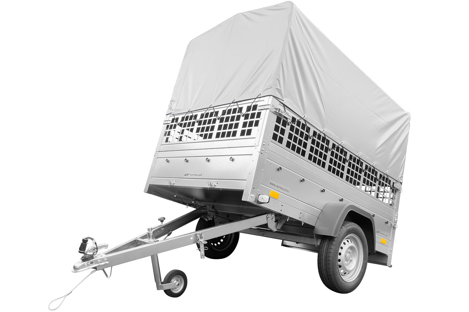 Remorque basculante UNITRAILER Garden Trailer 201 Kipp 2006 x 1256 mm PTAC 750 kg – image 1