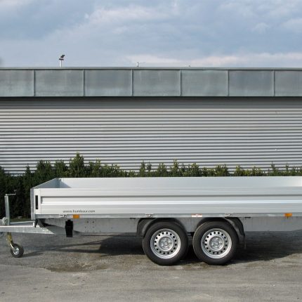 Remorque plateau Humbaur HT354121 3500 kg avec 12 anneaux d’arrimage