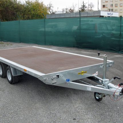 Remorque utilitaire Humbaur Universal 3000 avec treuil et rampes