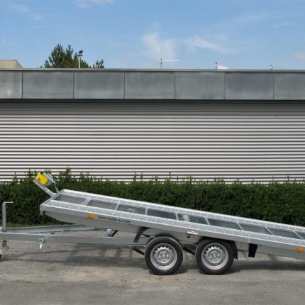 Remorque porte-voiture Humbaur MTK 354222 à plateau basculant