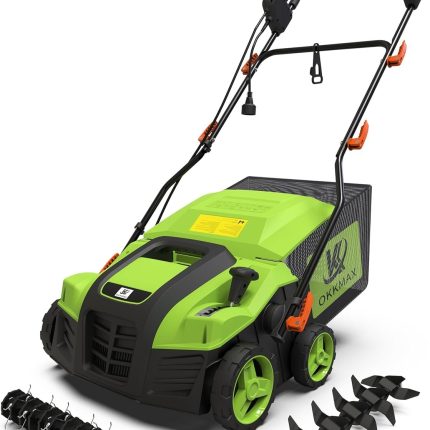 Scarificateur électrique OKKMAX 40.6 cm avec sac de collecte