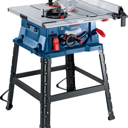 Scie circulaire de table filaire 1800 W 230 V table acier extension 265 mm – image 1