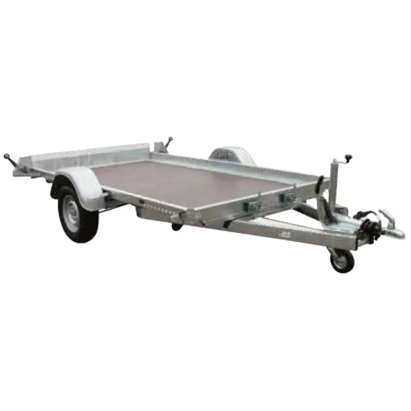 Remorque plateau LIDER Robust 40380 PTAC 1000 kg 304x171 cm freinée – image 1