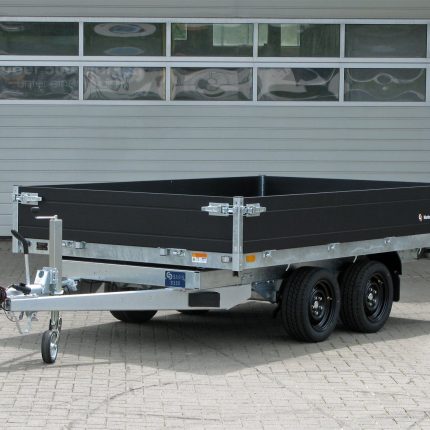 Remorque benne arrière SARIS K1 306 184 2700 2 E35 avec pompe électrique