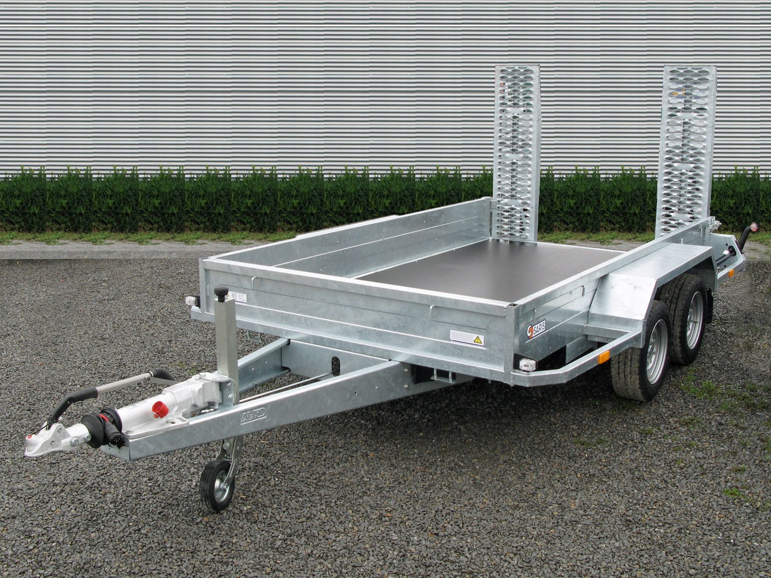Remorque porte-engins SARIS MG 306 170 3500 2 avec rampes Magnum Explorer
