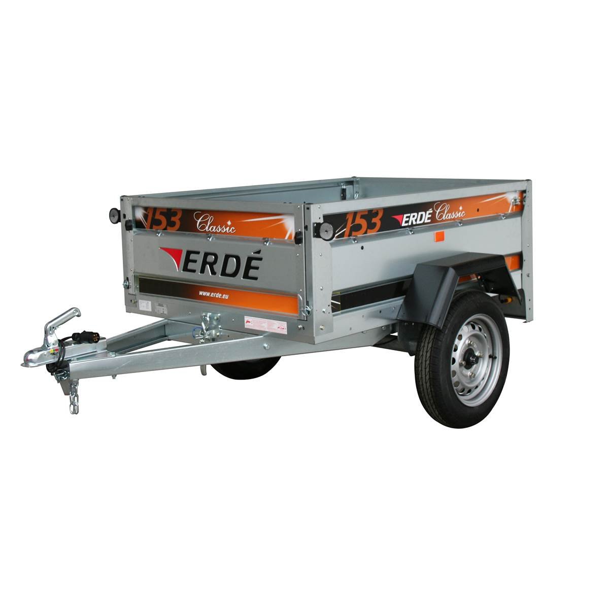 Remorque bagagère 153 Classic caisse basculante 500 kg 149x104x48 cm – image 1