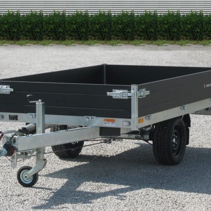 Remorque plateau SARIS PL 256 150 1500 1 Black Edition 1500 kg