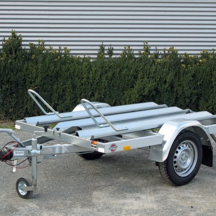 Remorque porte-motos STEMA MT 850 BS2 deux rails de maintien