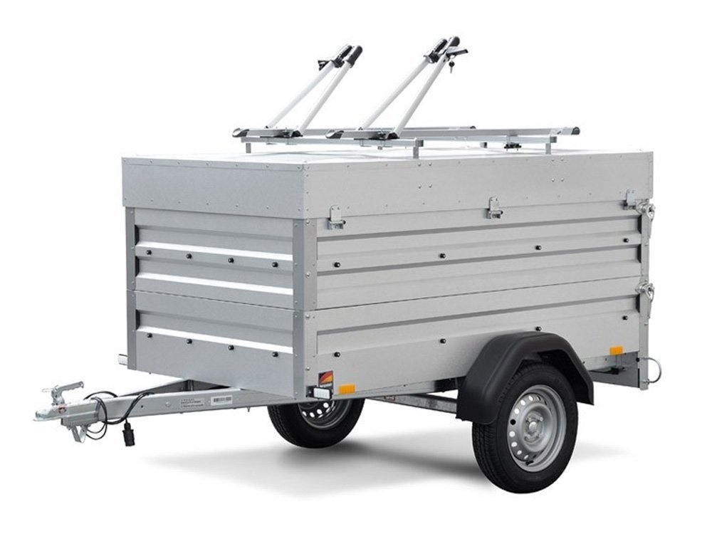 Remorque utilitaire STEMA FT 7.5-20-10.1B rehausses et couvercle