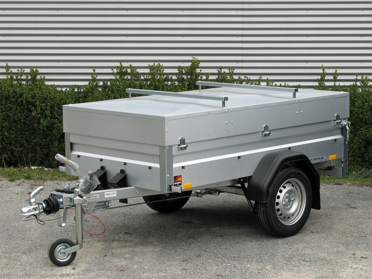 Remorque utilitaire STEMA FT 8.5-20-10.1B avec couvercle