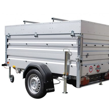 Remorque utilitaire STEMA FT 8.5-20-10.1B 850 kg avec rehausse et couvercle