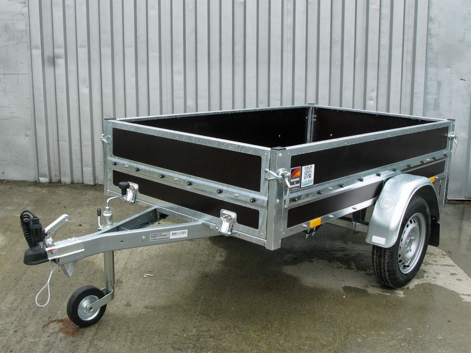 Remorque utilitaire STEMA HZ 7.5-20-12.1 C Woodoxx ridelles bois 40 cm