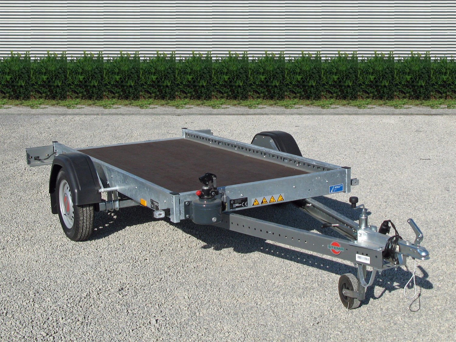 Remorque abaissable STEMA WOM XT 750 STS O1 7.5-25-13.1 750 kg
