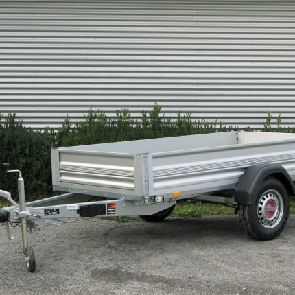 Remorque utilitaire STEMA STL 1300 O2 13-25-13.1 ALU à ridelles aluminium