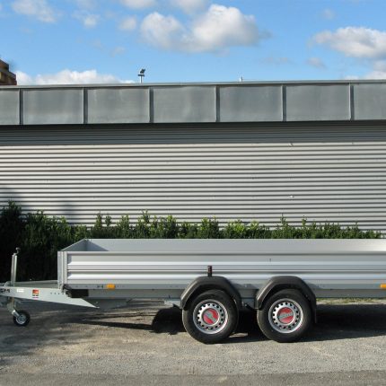 Remorque utilitaire STEMA ST O2 35-40-20.2 3500 kg à ridelles aluminium
