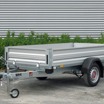 Remorque utilitaire STEMA ST O1 7.5-25-15.1 ridelles aluminium
