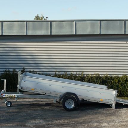 Remorque basculante STEMA MUT O2 15-30-15.1 à béquille télescopique
