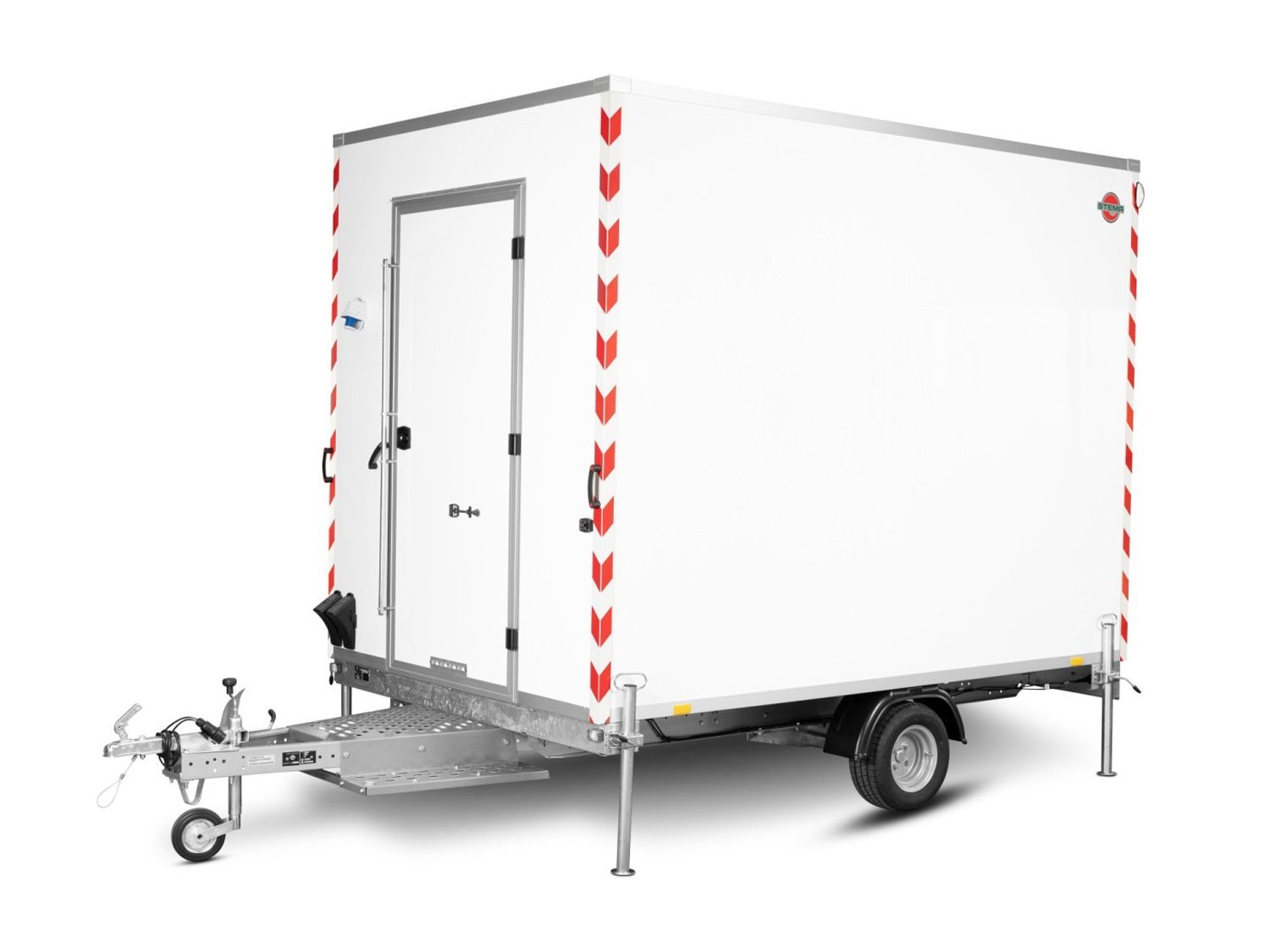 Roulotte de chantier STEMA P-BOX SHBK O1 7.5-30-20.1.P23