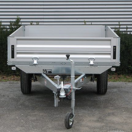 Remorque plateau STEMA SH O2 10-25-15.1 1000 kg à ridelles aluminium
