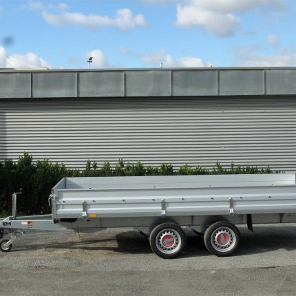 Remorque plateau STEMA SH O2 35-40-18.2 3500 kg version 100 km/h