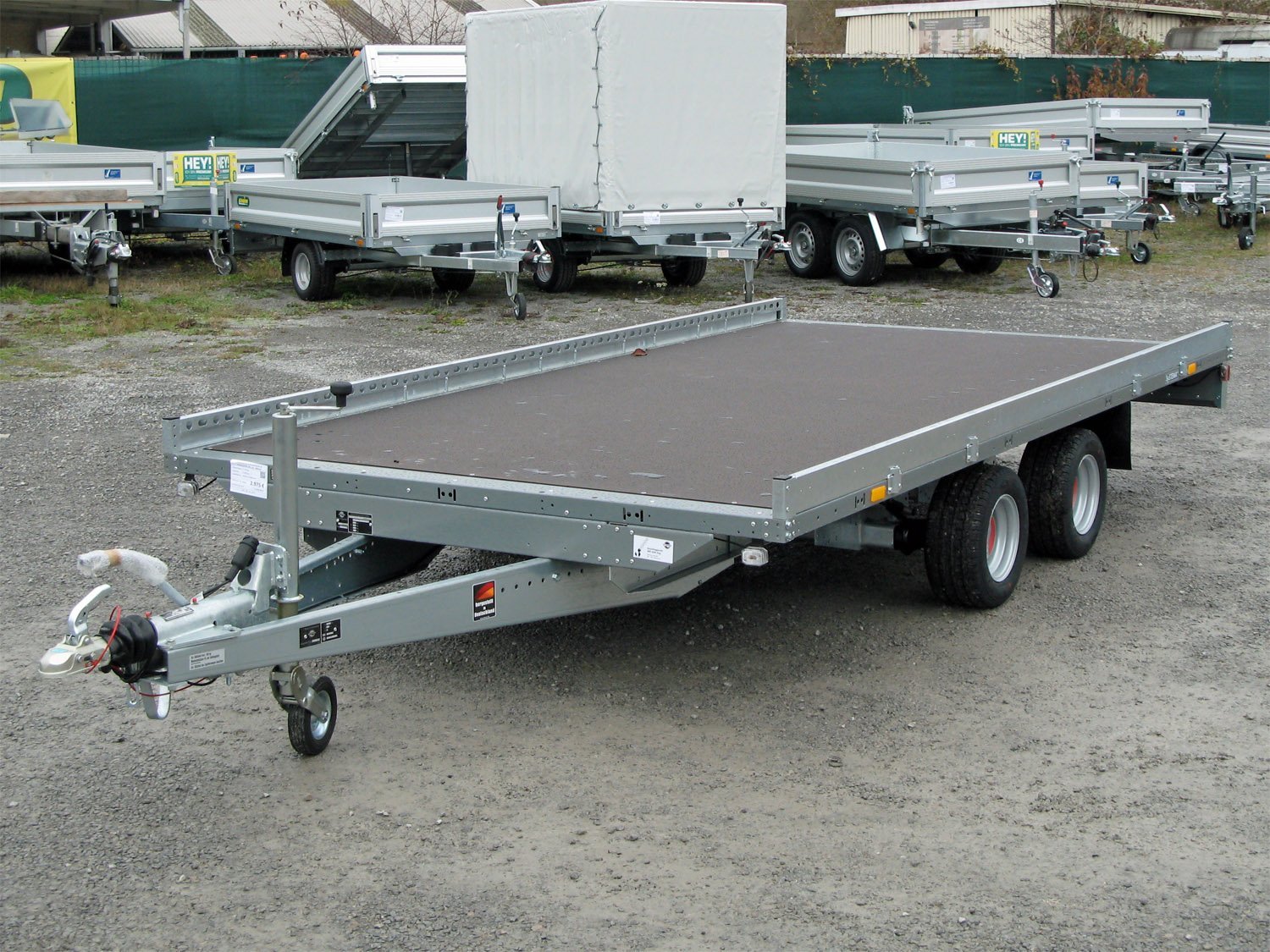Remorque porte-voiture STEMA SHA O2 27-40-20.2 Carrier XL 2700 kg