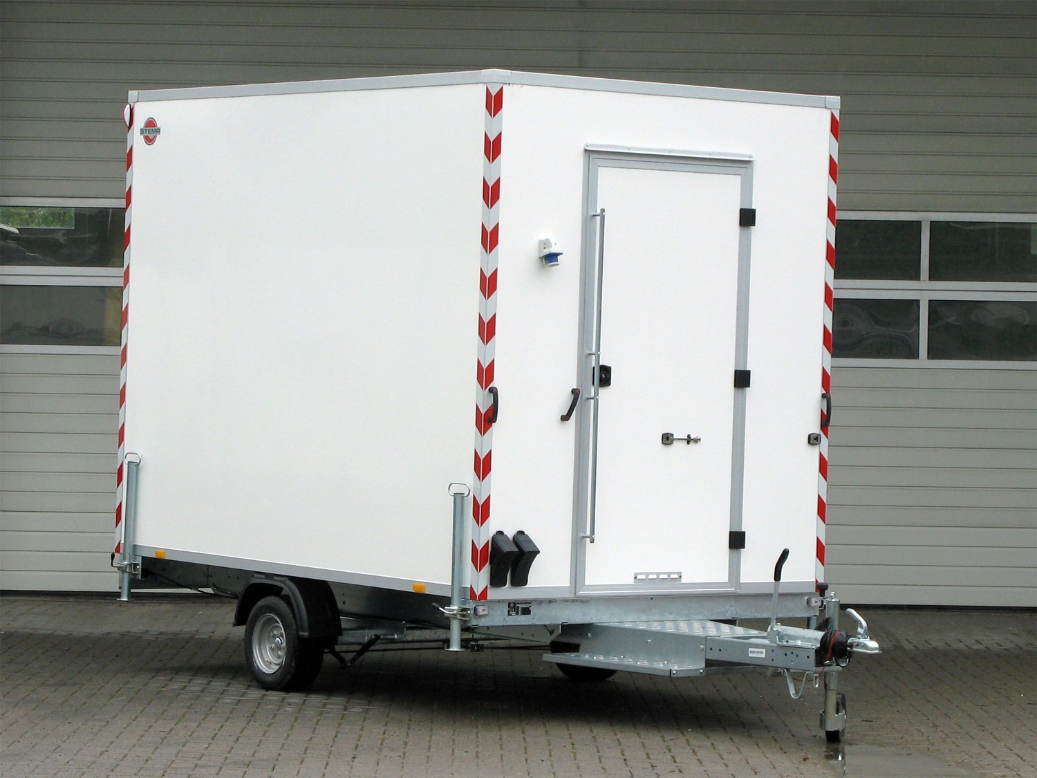 Remorque base-vie de chantier STEMA P-BOX SHBK O2 13-30-20.1 P23