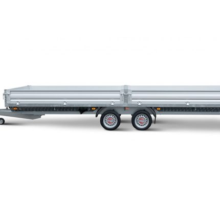 Remorque plateau STEMA SH O2 30-40-20.2 3000 kg à ridelles aluminium