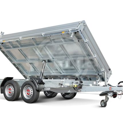 Remorque tribenne STEMA SHDK 35-36-20.2B TRIUS ALU avec pompe électrique
