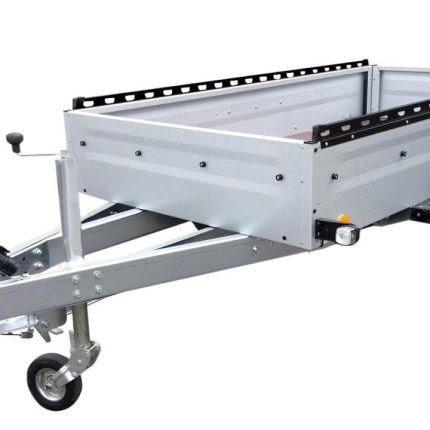 Remorque tout-terrain Böckmann/TPV TL-EB2 1000 kg en aluminium-zinc