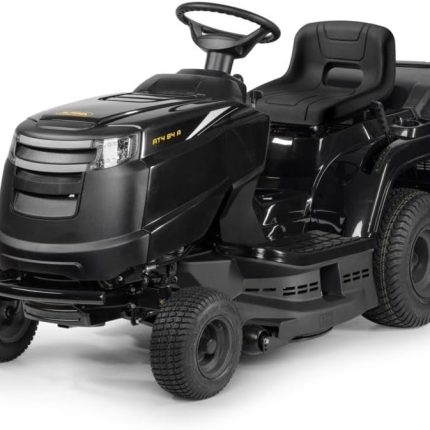 Tracteur de pelouse coupe 84 cm bac 200 L transmission manuelle – image 1