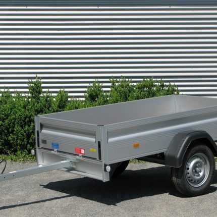Remorque utilitaire UNSINN UT 2514-7-13 ridelle avant rabattable