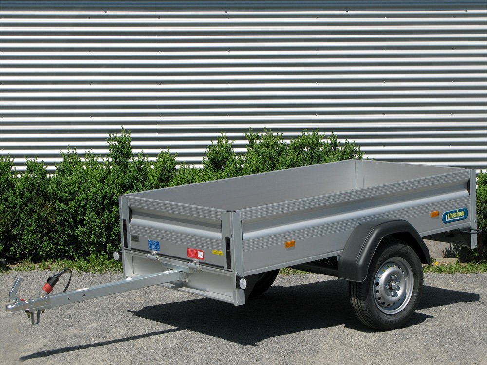 Remorque utilitaire UNSINN UT 2514-7-13 ridelle avant rabattable