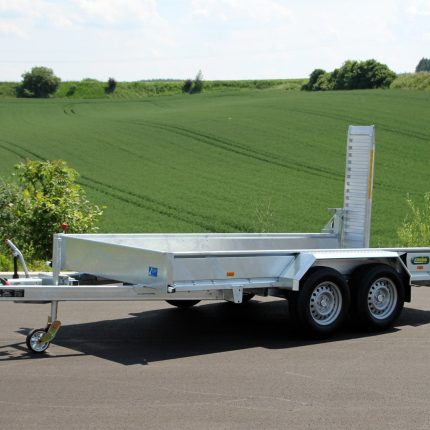 Remorque porte-engins Unsinn UB 3618-35-14 avec rampes rabattables