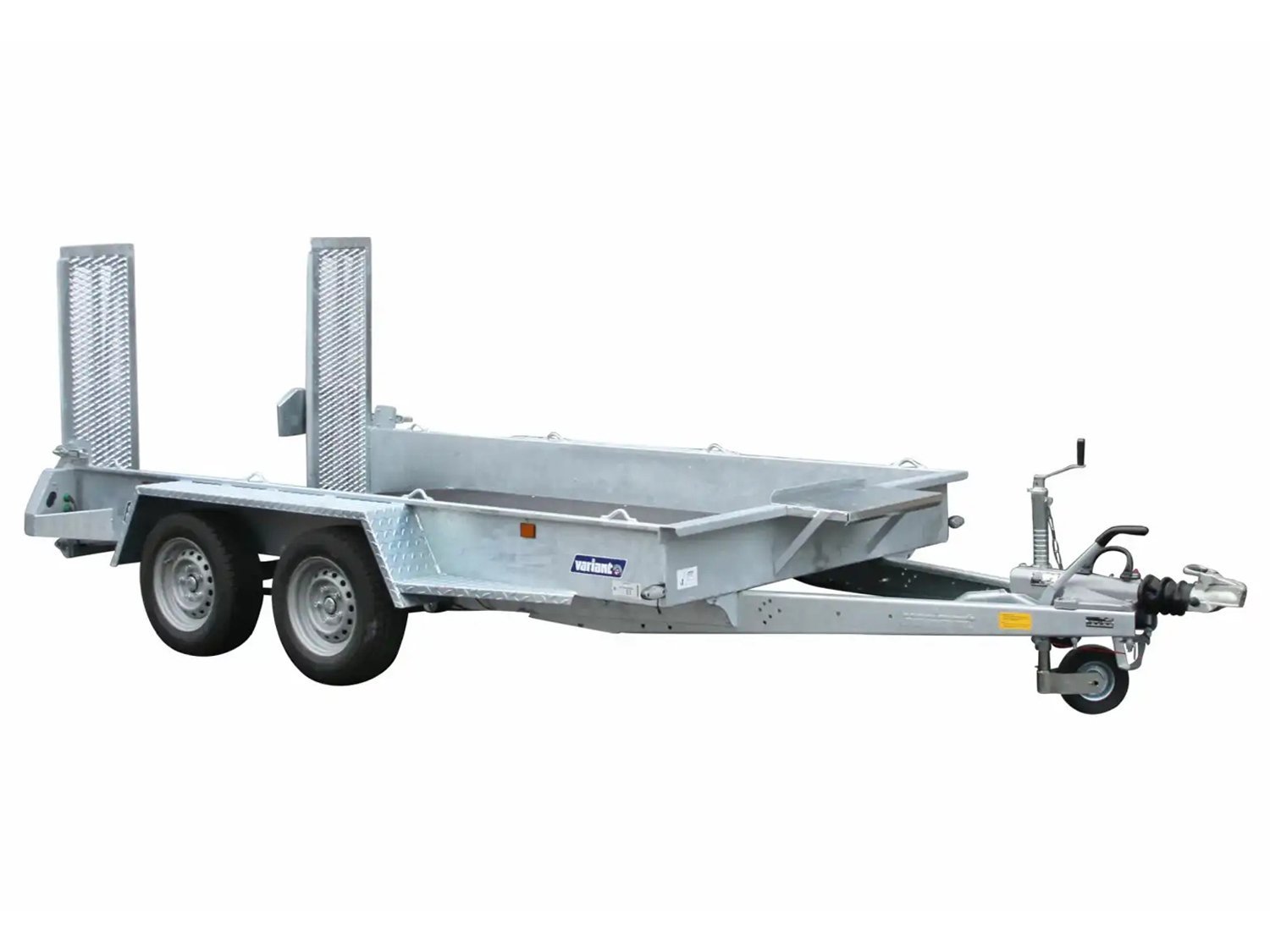 Remorque porte-engins Variant 2716 B3 avec suspension parabolique et hauteur de chargement 29 cm